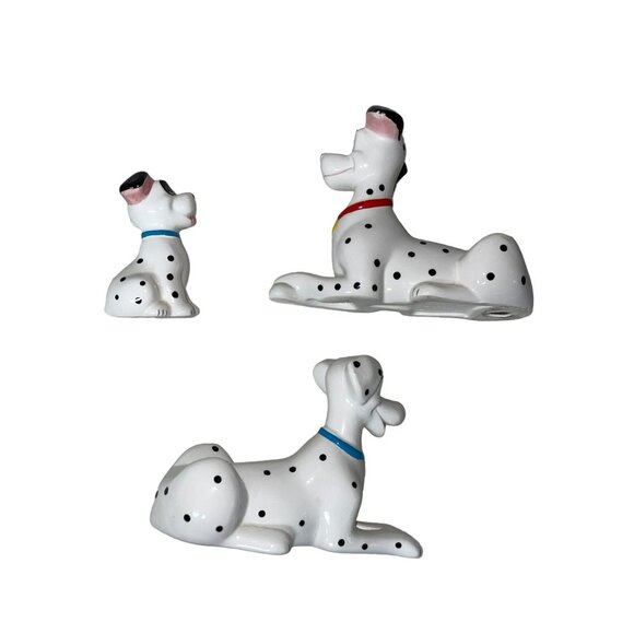 Vintage Disney 101 Dalmations Used Set of 3 Ceramic - Picture 2 of 16